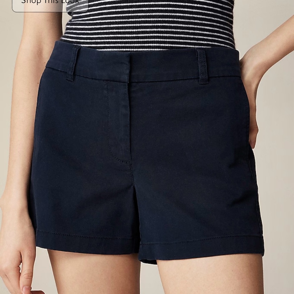 *NWT!* J. Crew Navy Blue 3 1/2” Chino Shorts